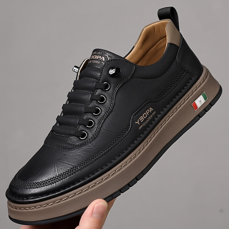 Marconte Genuine Leather Sneakers - premium leather - Brondals - Image 20
