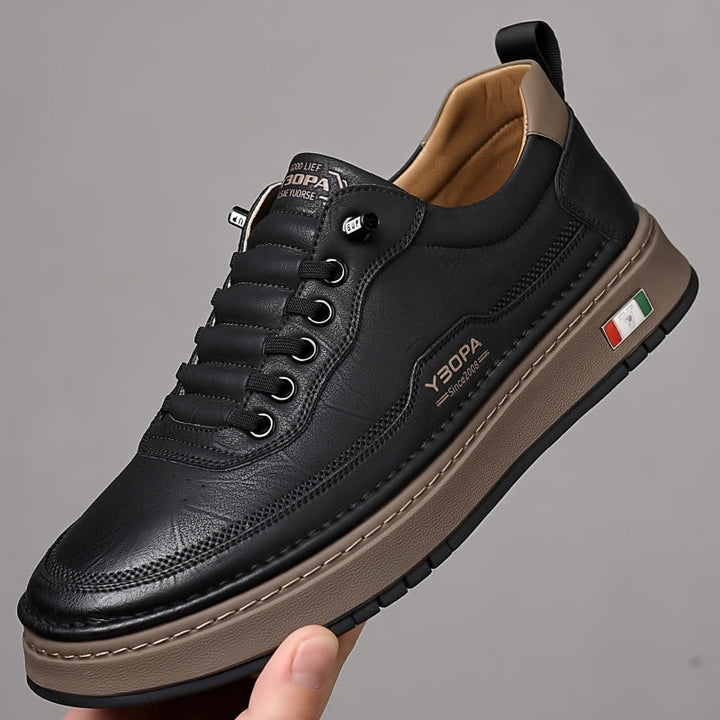Marconte Genuine Leather Sneakers - premium leather - Brondals - Image 20