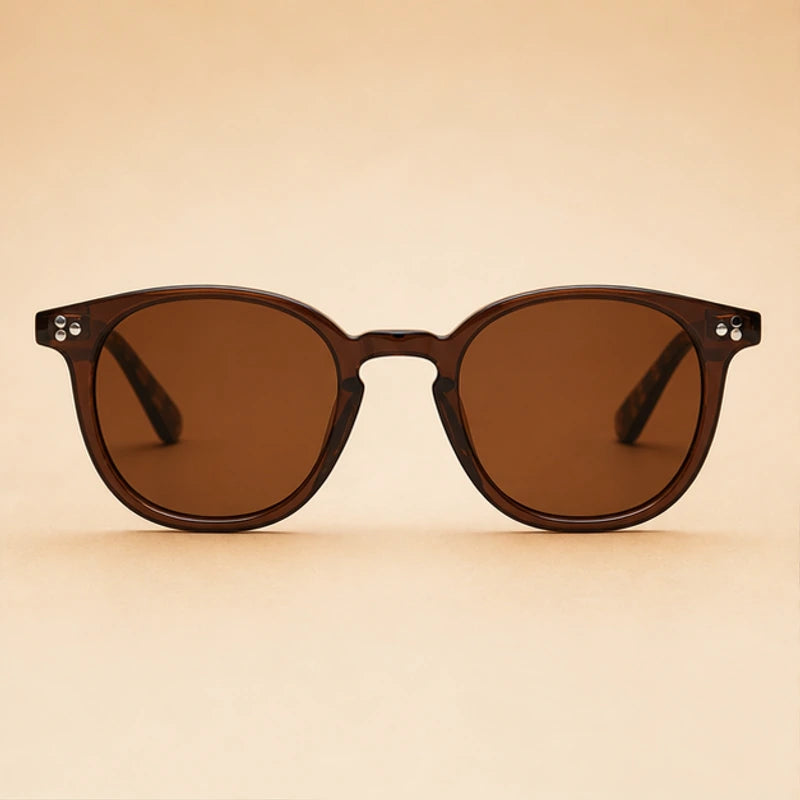 San Marino Sunglasses - Brown - oval sunglasses - Brondals - Image 3