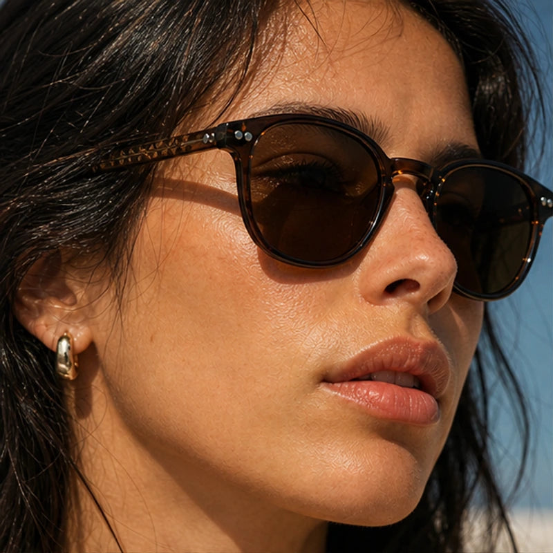 San Marino Sunglasses - Brown - acetate frame - Brondals - Image 4