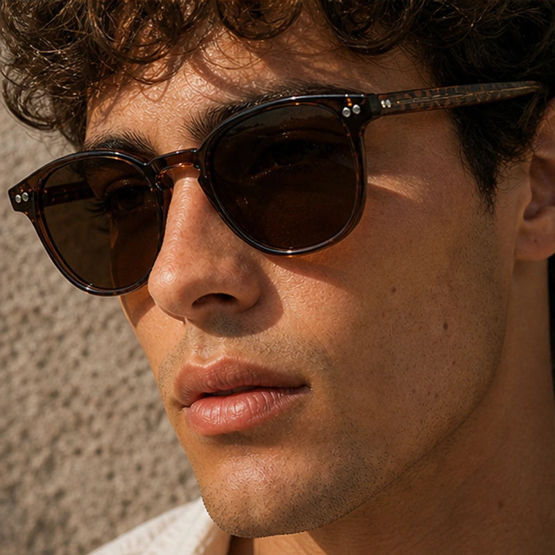 San Marino Sunglasses - Brown - anti-glare - Brondals - Image 6