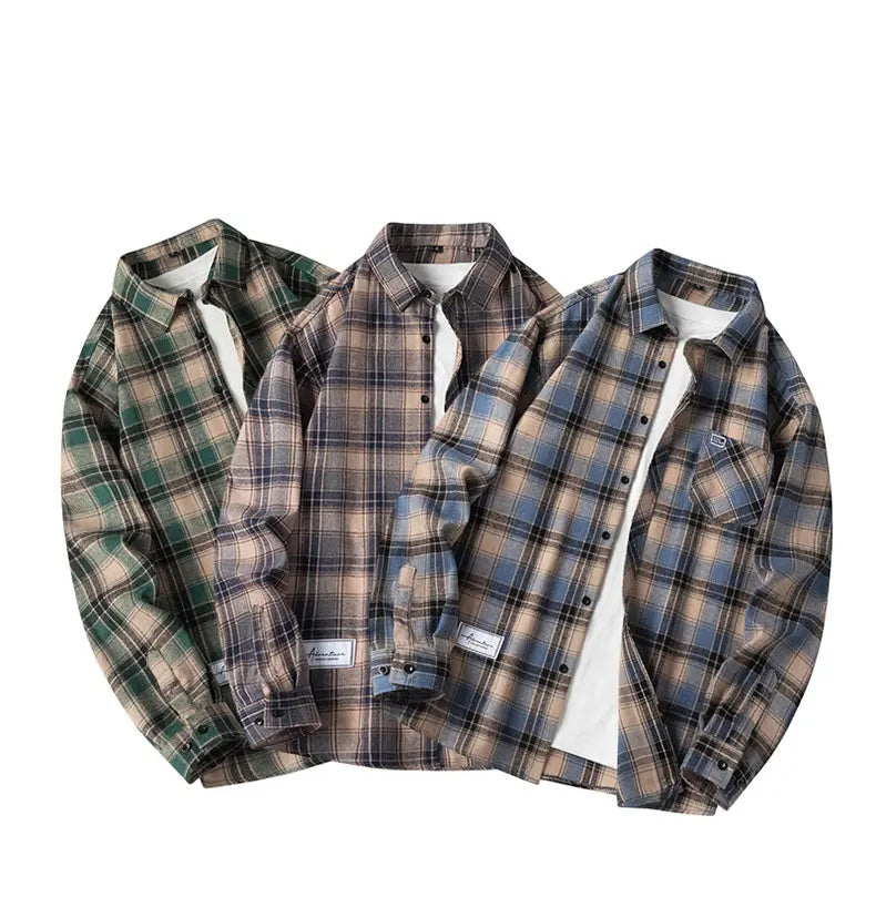 Camisa de franela a cuadros Pioneer