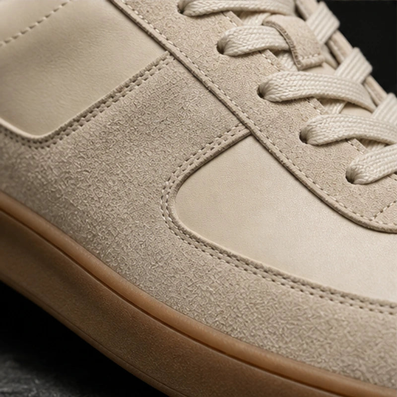 Abbott Leather Sneakers - Beige - men's sneakers - Brondals - Image 2