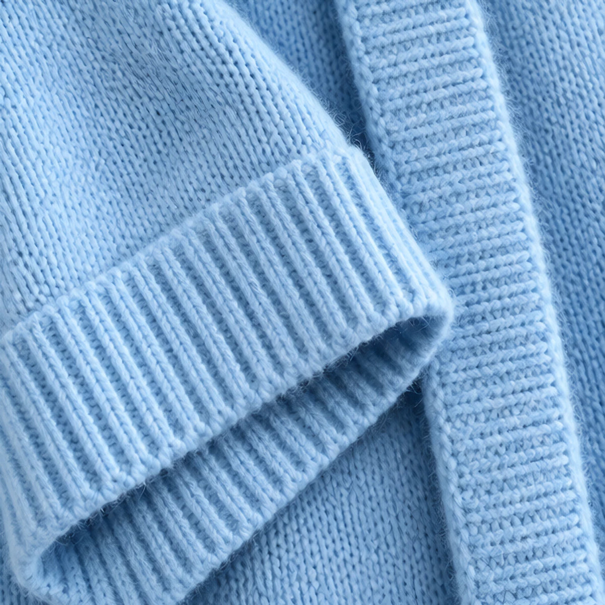 Adelina Women's Hooded Poncho Cardigan - Sky Blue - relisted - Brondals - Image 4