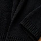 Adelina Women's Hooded Poncho Cardigan - Black - relisted - Brondals - Image 4