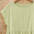 Agnes Women's Relaxed Midi Dress - Mint Green - Product Type: Dresses - Brondals - Image 4