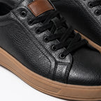 Ainsley Leather Sneakers - Black - leather sneakers - Brondals - Image 2