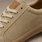 Alderton Leather Sneakers - Khaki - sneakers - Brondals - Image 2