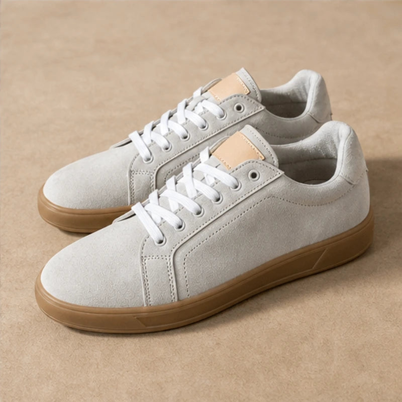 Alderton Leather Sneakers - Gray - sneakers - Brondals - Image 2