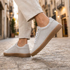 Alderton Leather Sneakers - Gray - suede sneakers - Brondals - Image 4