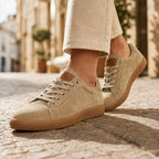 Alderton Leather Sneakers - Khaki - lace-up sneakers - Brondals - Image 5