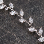 Annabel Crystal Vine Handpiece - Silver - female - Brondals - Image 3