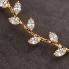 Annabel Crystal Vine Handpiece - Gold - female - Brondals - Image 3