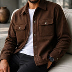 Ashby Relaxed Shirt Jacket - Rich Coffee - Product Type: Jackets - Brondals - Image 4