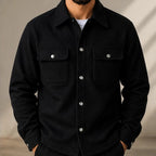 Ashby Relaxed Shirt Jacket - Classic Black - Catalog Group: Clothing - Brondals - Image 2