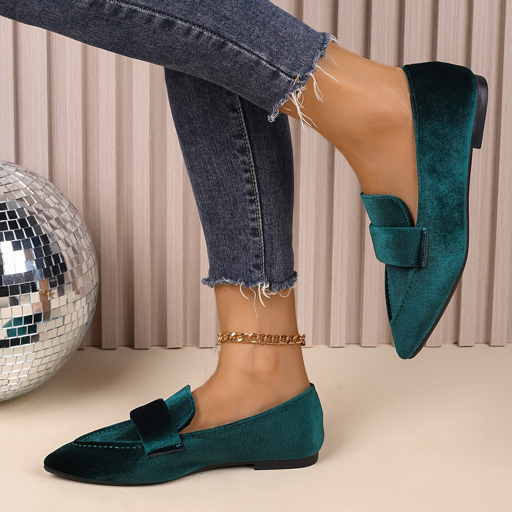 Mocasín de terciopelo veneciano