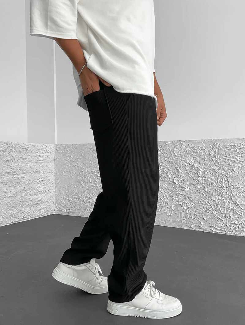 Pantalones Finley acanalados