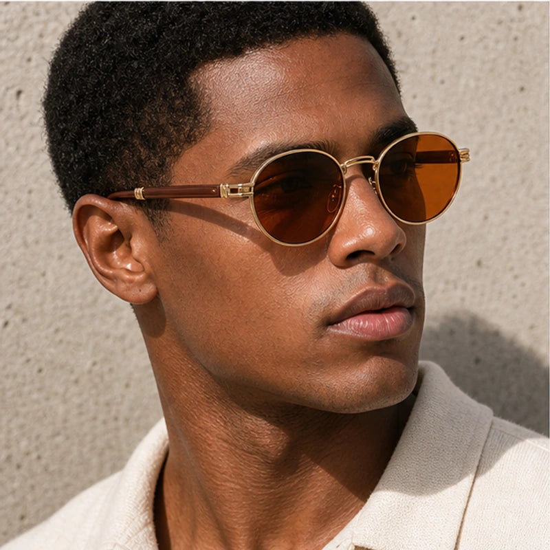 Deventio Retro Sunglasses - Orange - uv400 - Brondals - Image 6
