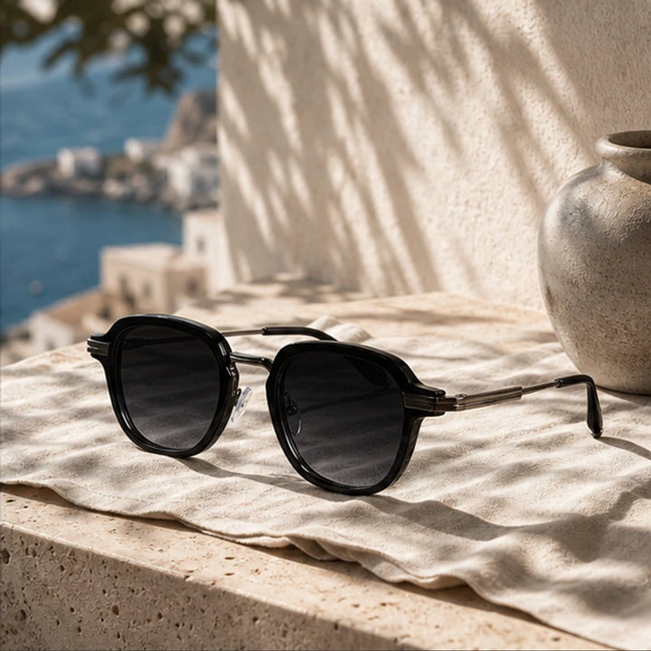 Krivana Shades - Black - round sunglasses - Brondals - Image 3