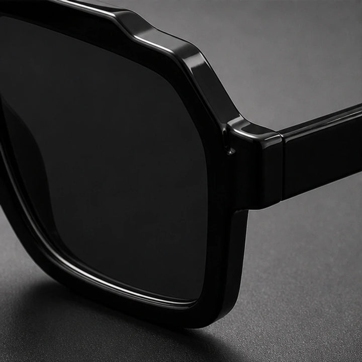 Certra Retro Sunglasses - Classic Black - aviator style - Brondals - Image 7