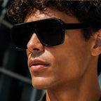 Certra Retro Sunglasses - Classic Black - gradient lenses - Brondals - Image 5