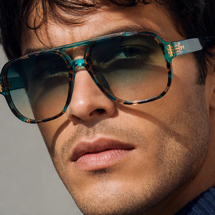 Branley Aviator Sunglasses - Turquoise - aviator sunglasses - Brondals - Image 3