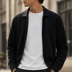 Barclay Cashmere Cardigan - Jet Black - cashmere cardigan - Brondals - Image 3