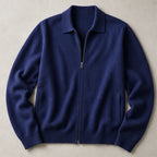 Barclay Cashmere Cardigan - Royal Navy - Cardigan - Brondals - Image 1