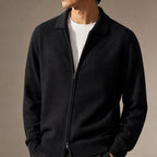 Barclay Cashmere Cardigan - Jet Black - women's cardigan - Brondals - Image 2