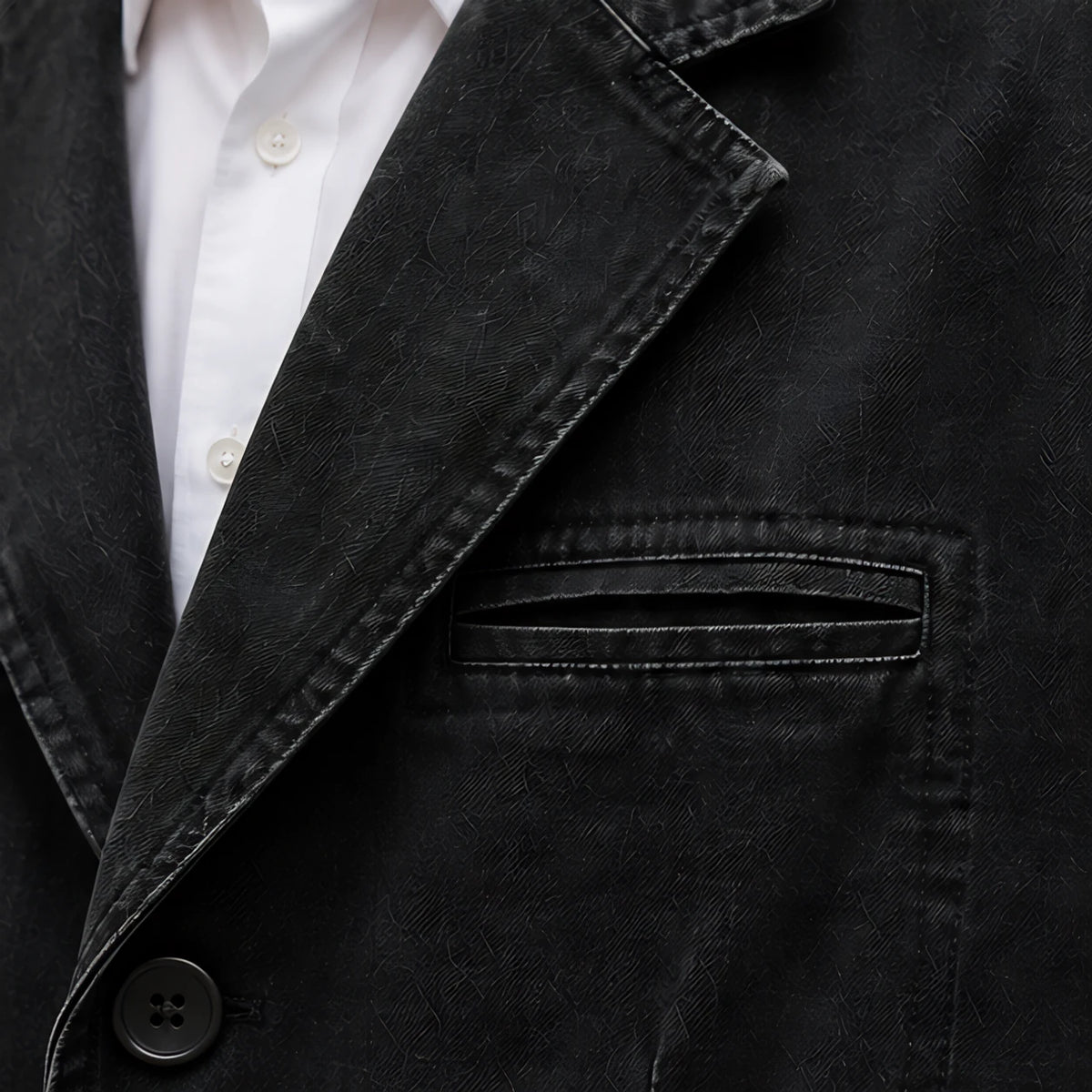 Barrett Men's Tailored Notch-Lapel Blazer - Black - Department: Men - Brondals - Image 3