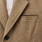 Barrett Men's Tailored Notch-Lapel Blazer - Khaki - Department: Men - Brondals - Image 3