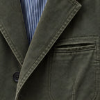 Barrett Men's Tailored Notch-Lapel Blazer - Army Green - Department: Men - Brondals - Image 3