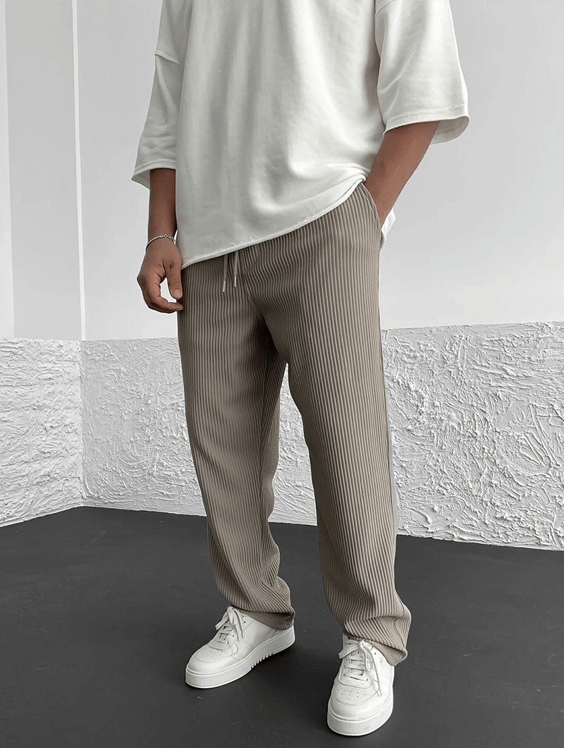 Pantalones Finley acanalados