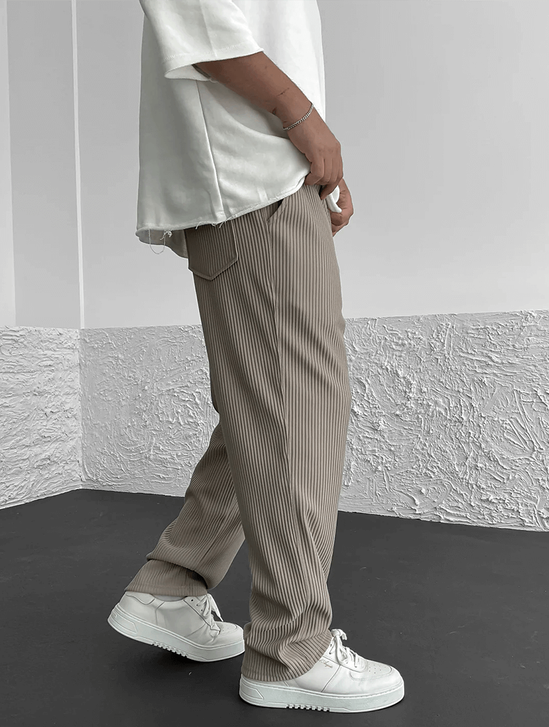 Pantalones Finley acanalados