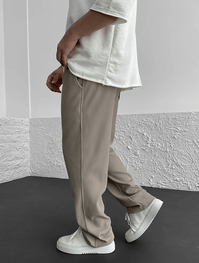 Pantalones Finley acanalados