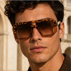 Biarritz Geometric Shades - Honey Crest - geometric frames - Brondals - Image 3