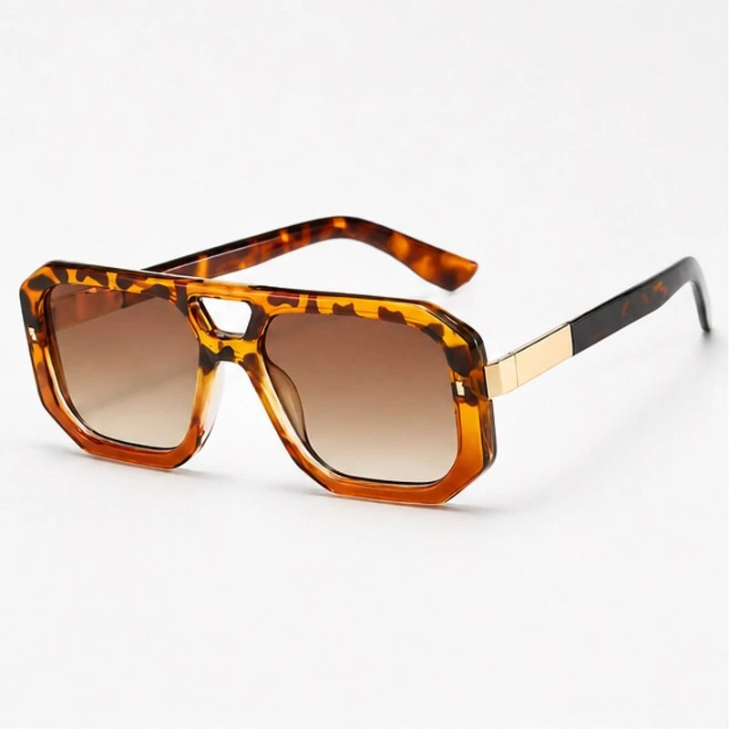 Biarritz Geometric Shades - Honey Crest - Sunglasses - Brondals - Image 1