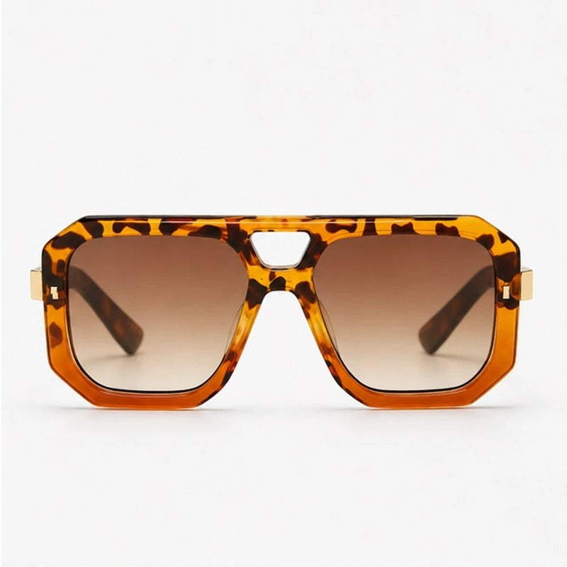 Biarritz Geometric Shades - Honey Crest - sunglasses - Brondals - Image 2