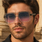 Biarritz Geometric Shades - Violet Mist - geometric frames - Brondals - Image 3