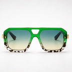 Biarritz Geometric Shades - Emerald Mirage - sunglasses - Brondals - Image 2
