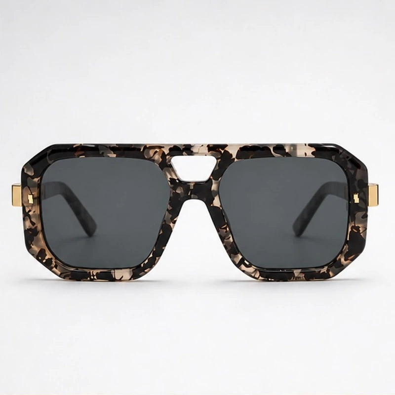 Biarritz Geometric Shades - Black Gold - sunglasses - Brondals - Image 2