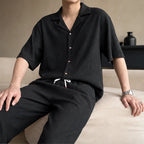Blackwood Oversized Linen Set - Black - linen set - Brondals - Image 3