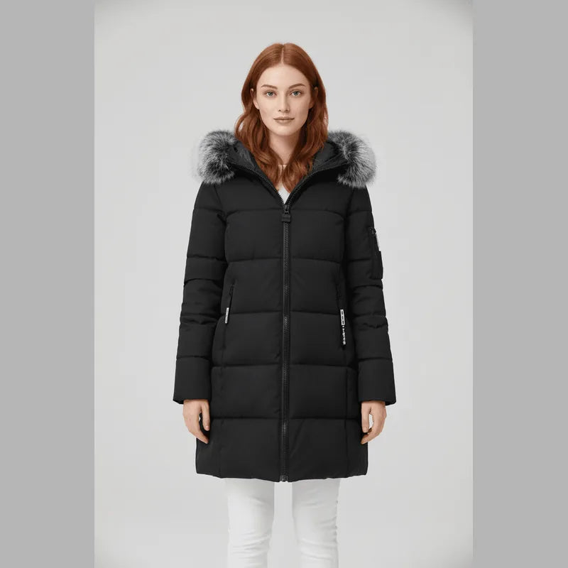 Sorelle Fur Trim Hooded Parka