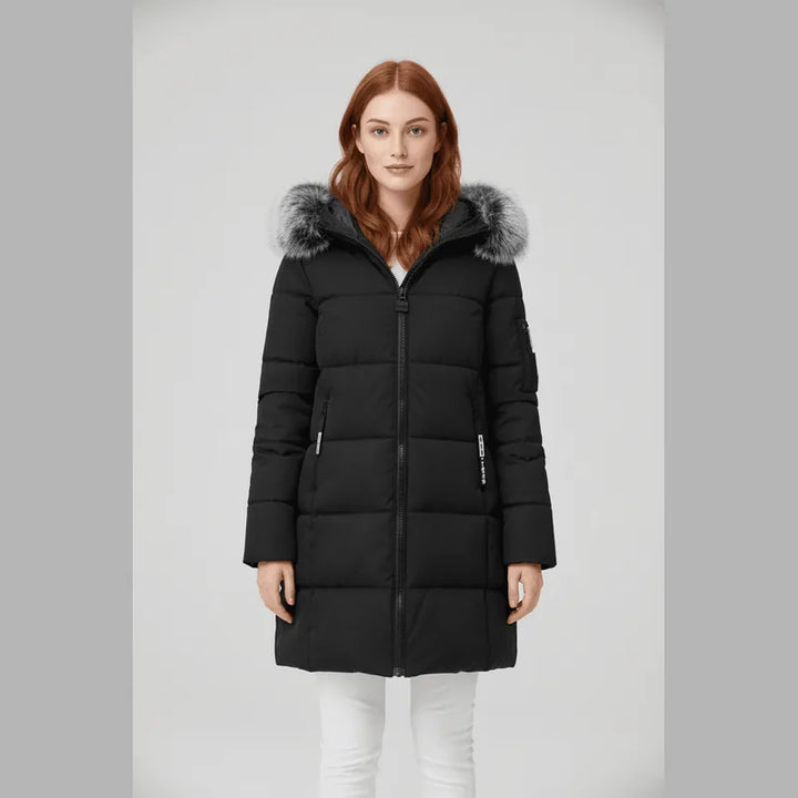 Sorelle Fur Trim Hooded Parka
