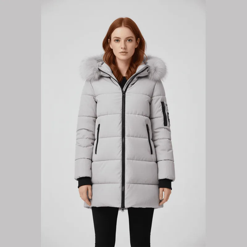 Sorelle Fur Trim Hooded Parka