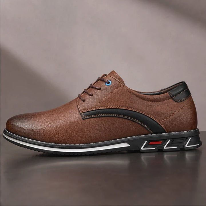 Regent Genuine Leather Shoes - Chestnut - mens shoes - Brondals - Image 2