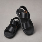 Branson Leather Sandals - Black - leather sandals - Brondals - Image 2