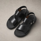 Branson Leather Sandals - Black - Sandals - Brondals - Image 1