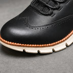 Brentwood Brogue Sneaker - Charcoal - wingtip sneaker - Brondals - Image 3