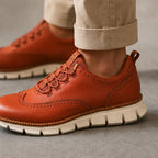 Brentwood Brogue Sneaker - Crimson - brogue sneaker - Brondals - Image 4